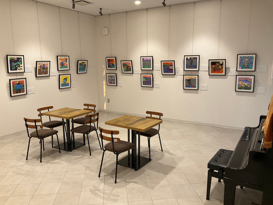 ROMANsアートブック『天草四郎　伝説の少年』上天草市大矢野図書館にて原画展を開催