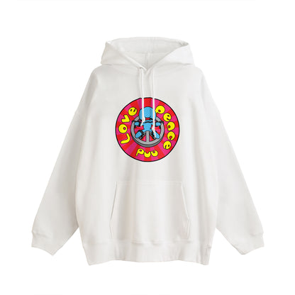 【パーカー】Peace and Love