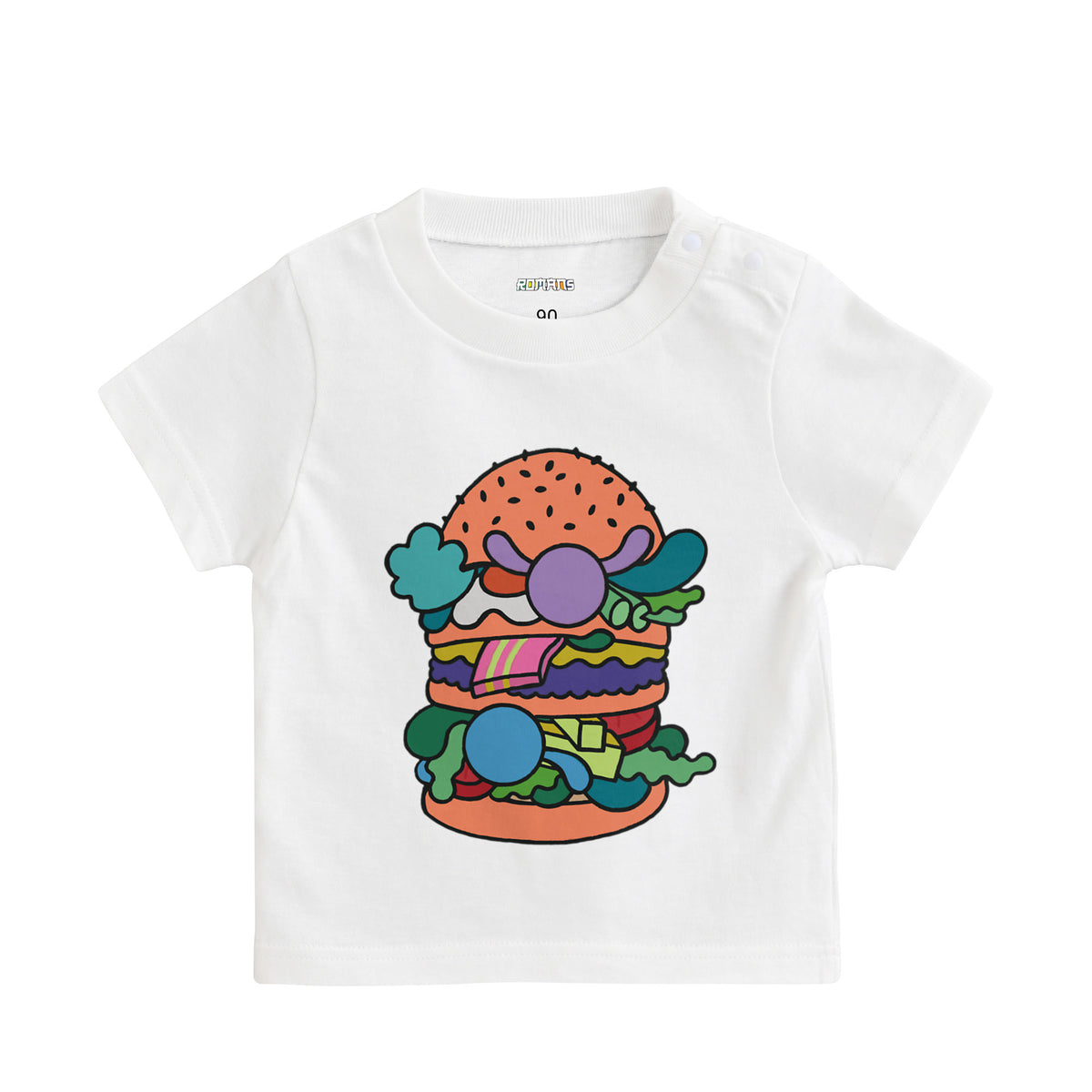 【キッズTシャツ】バーガー