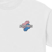 【ワンポイントTシャツ】ROMANs white image