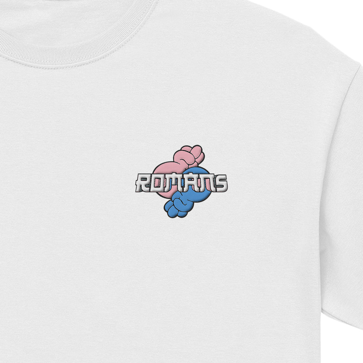 【ワンポイントTシャツ】ROMANs white image