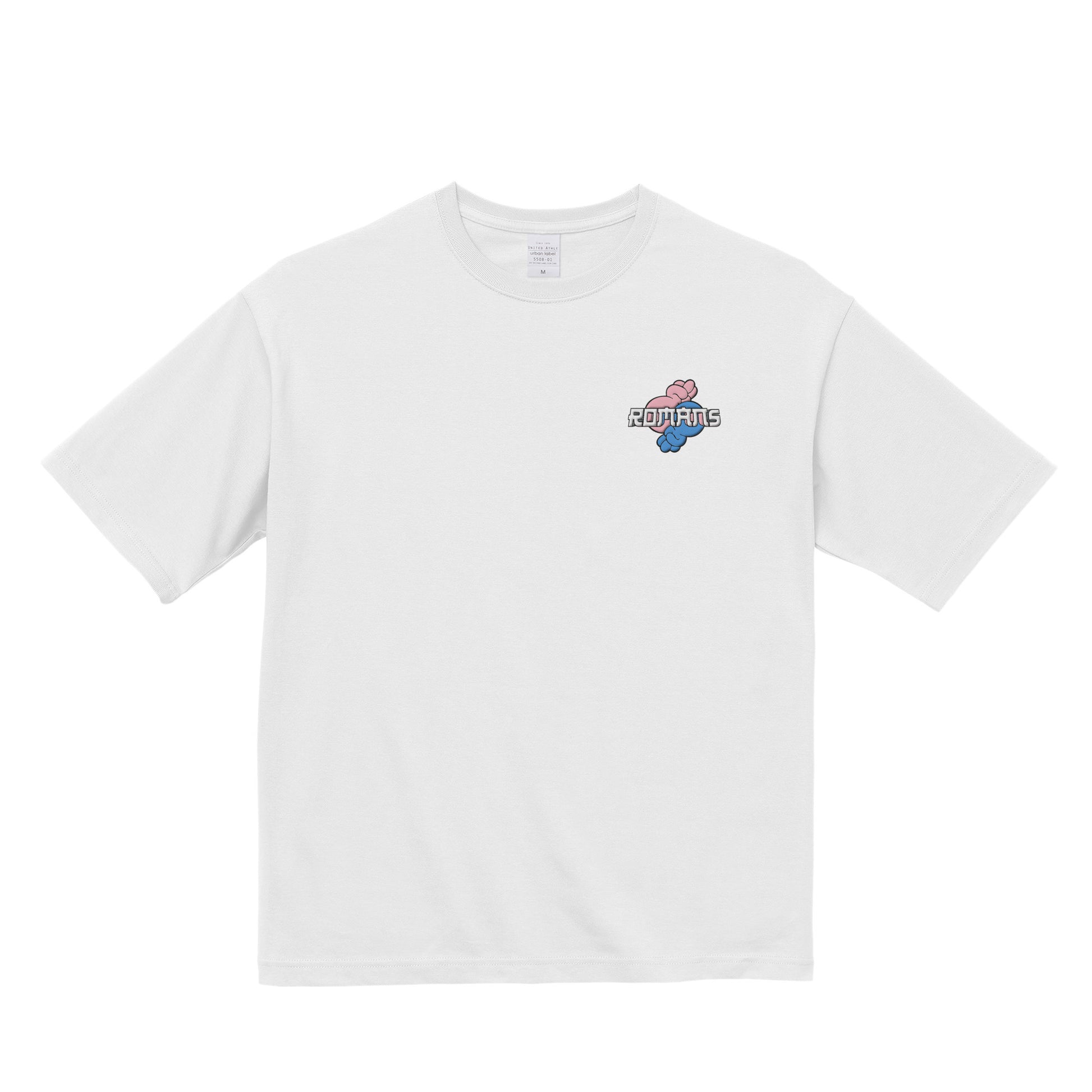 【ワンポイントTシャツ】ROMANs white image