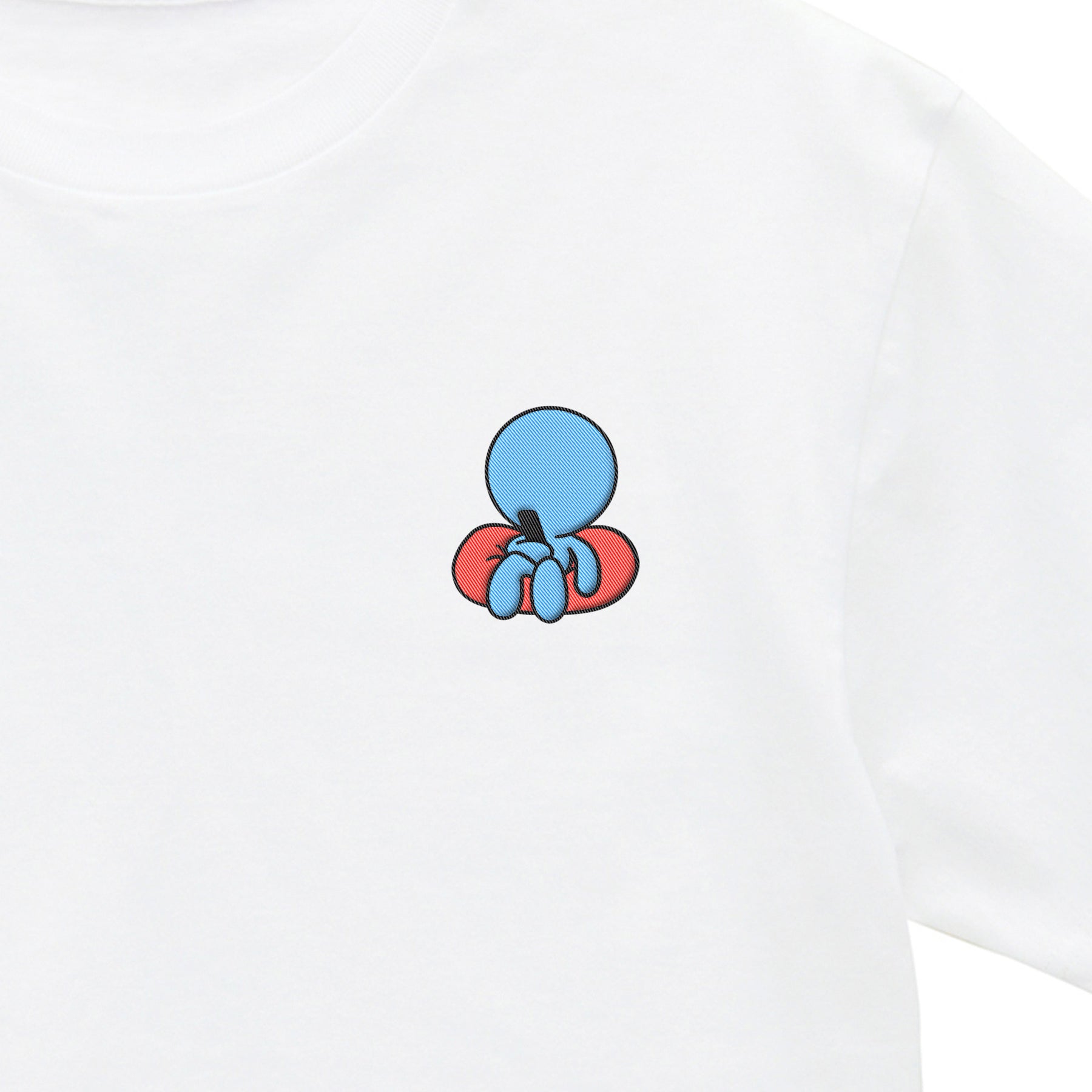 【ワンポイントTシャツ】今忙しい white image