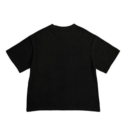 【ビッグシルエットTシャツ】楽しい恋愛 black image