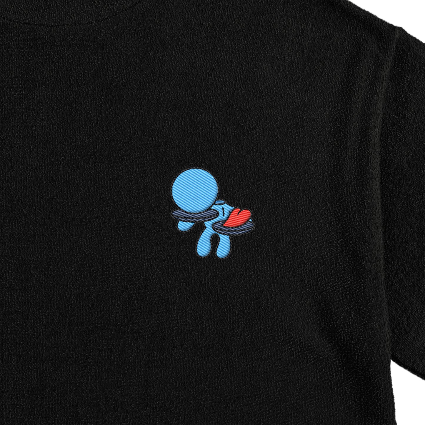 【ビッグシルエットTシャツ】楽しい恋愛 black image