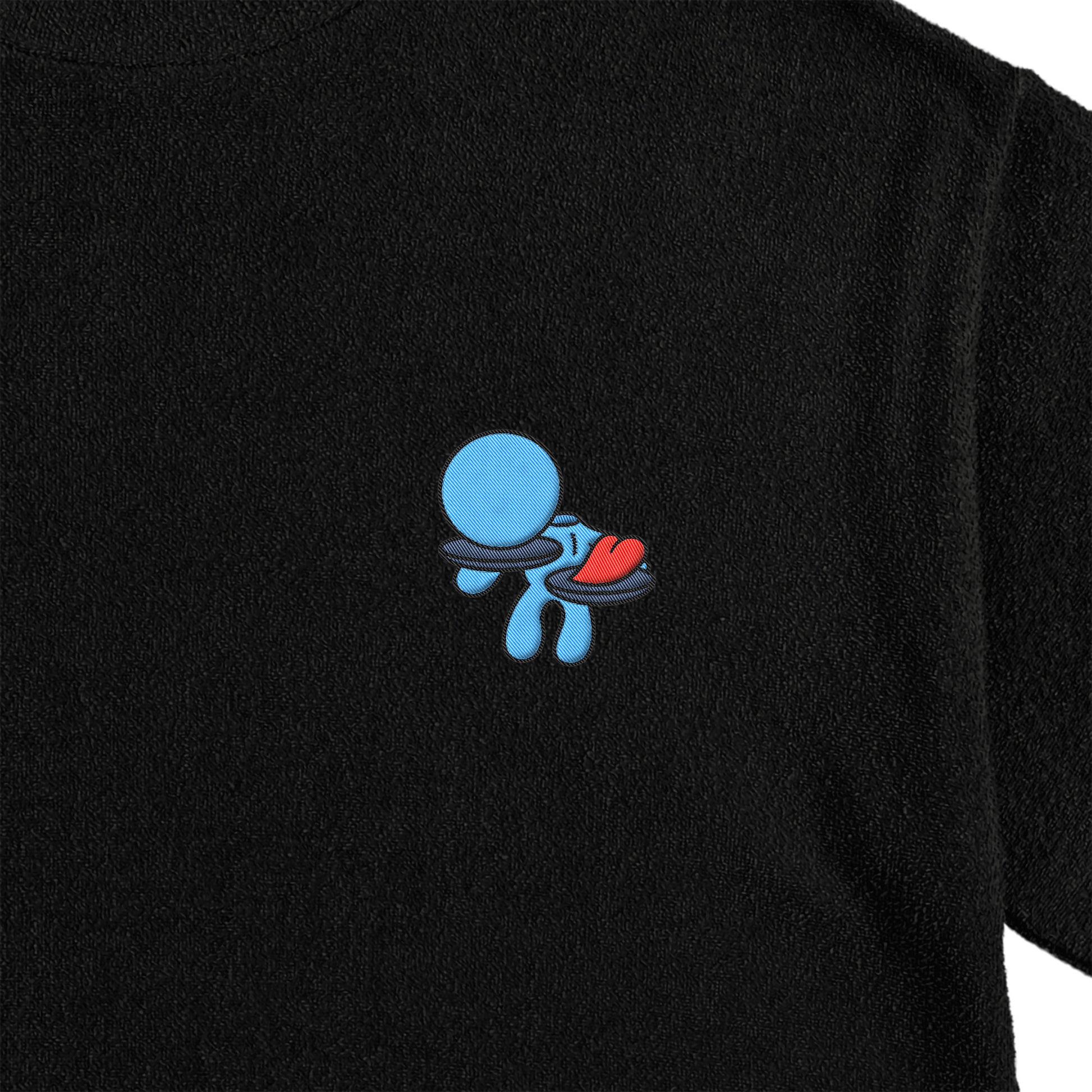 【ビッグシルエットTシャツ】楽しい恋愛 black image
