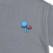 【ビッグシルエットTシャツ】楽しい恋愛 fog-blue image