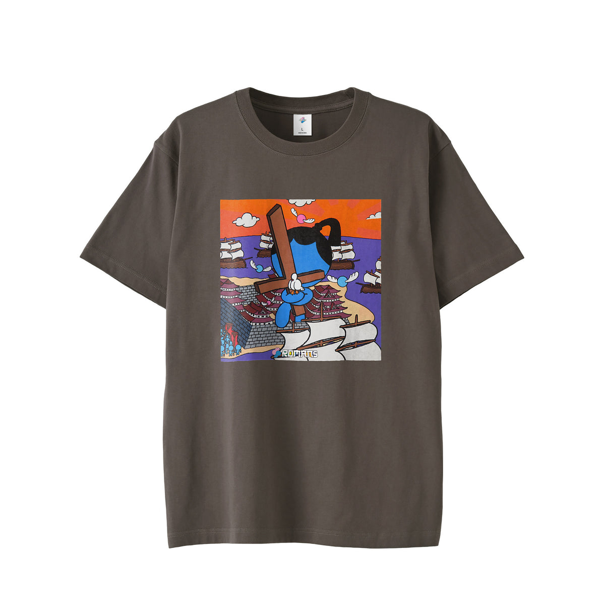 【Tシャツ】シローマン black image