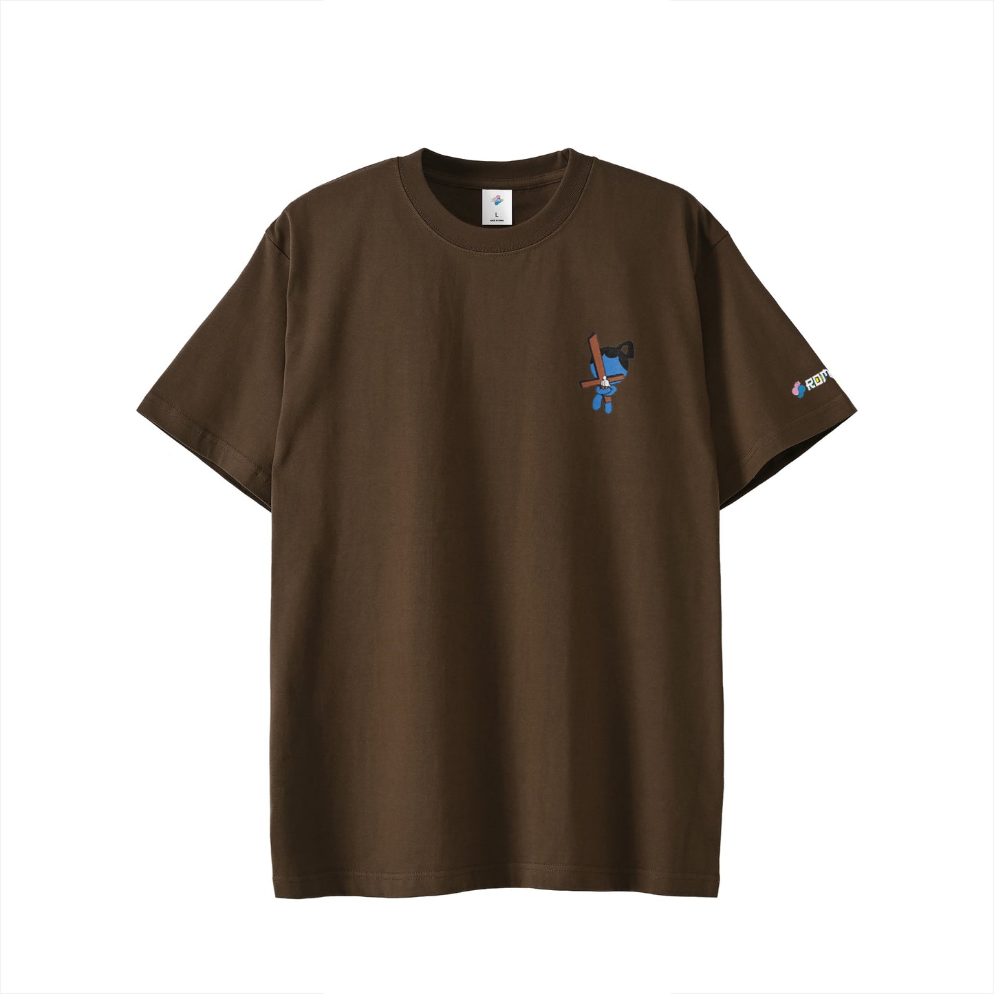 【ワンポイントTシャツ】シローマン white image