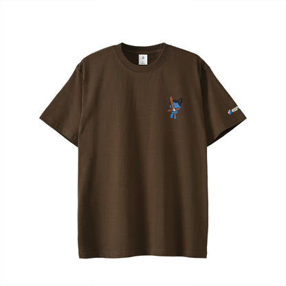 【ワンポイントTシャツ】シローマン white image