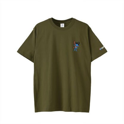 【ワンポイントTシャツ】シローマン white image