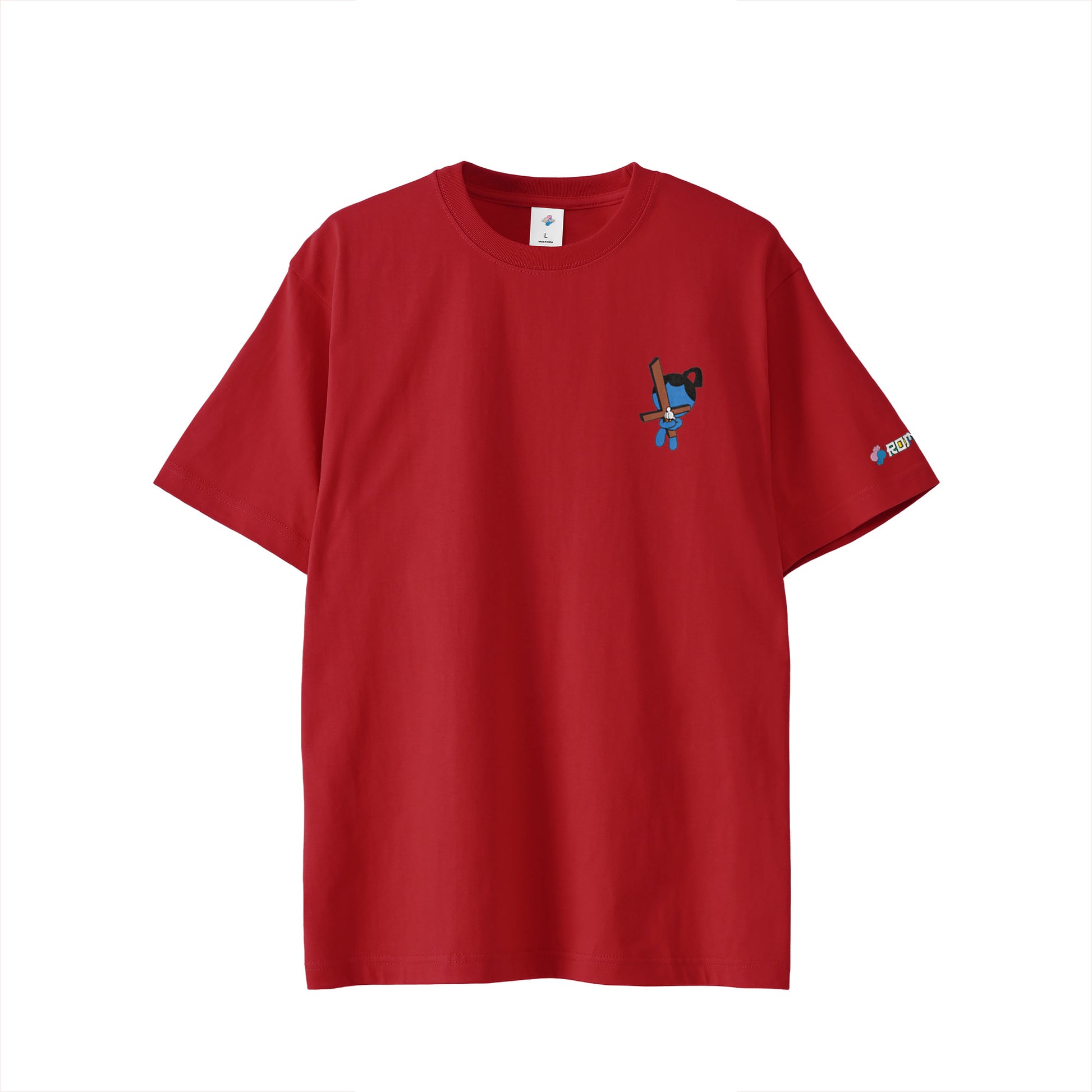 【ワンポイントTシャツ】シローマン white image