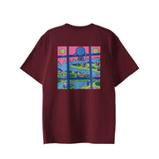 【Tシャツ】あなたを探しに burgundy image