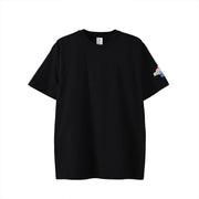 【Tシャツ】ローマンズロゴ×バーガー black image