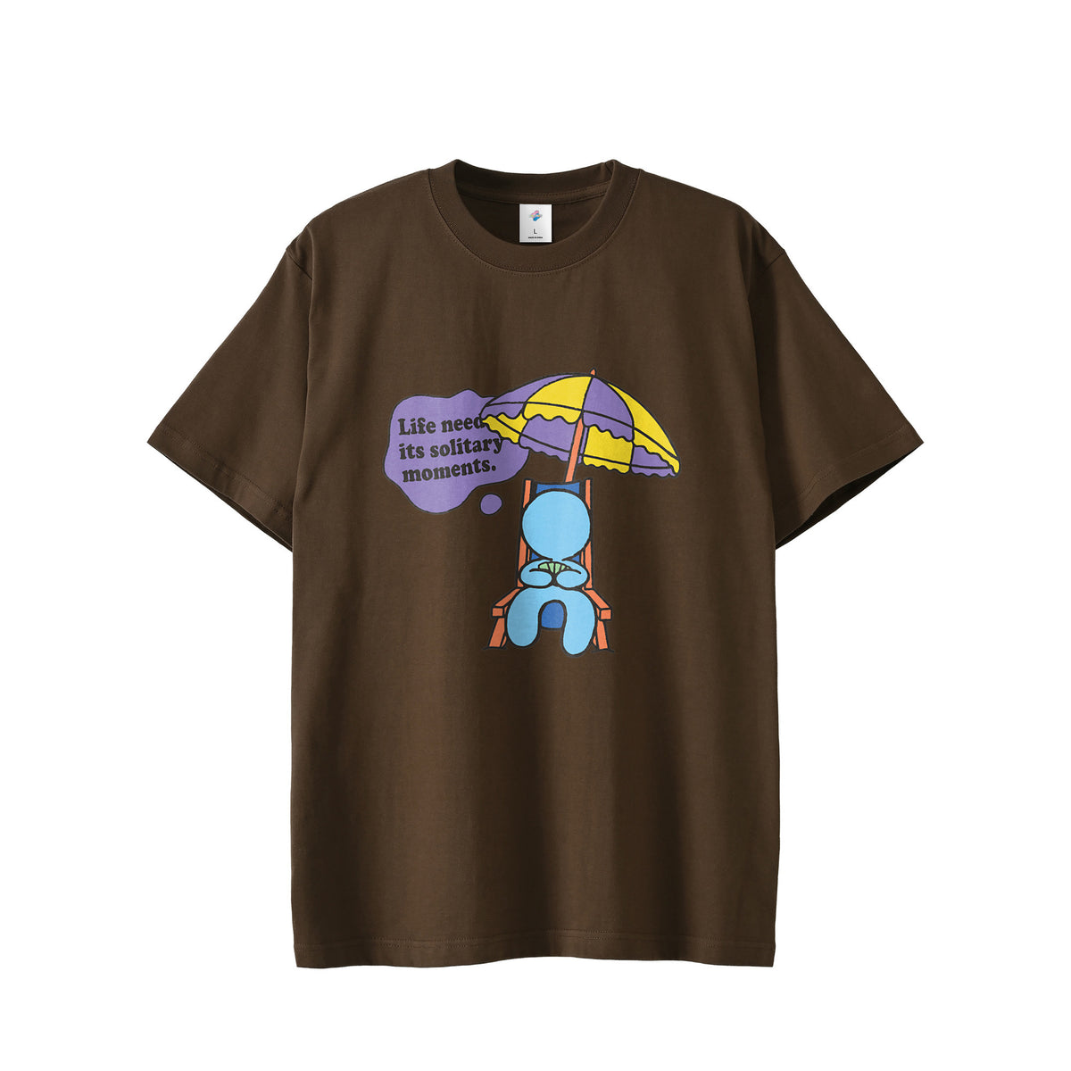 【Tシャツ】ソリティア dark-brown image