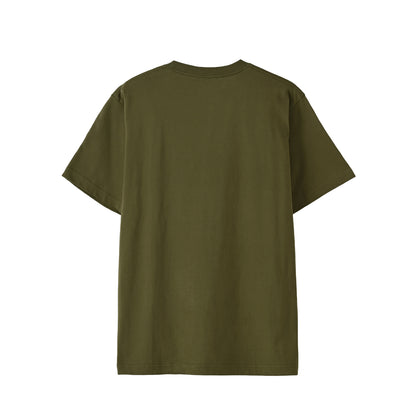 【Tシャツ】スイカスマイル olive-drab image
