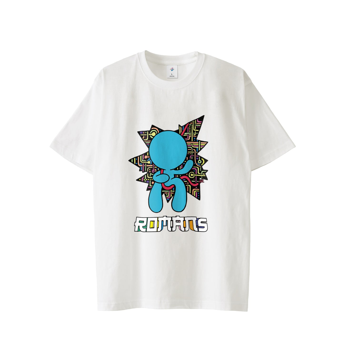 【Tシャツ】テクノロジー×ロスト・イン・フェイス white image